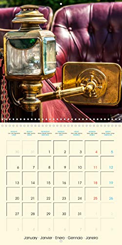 Phares et klaxon les annees 1900 (calendrier mural 2020 300 * 300 mm square) - les équipements autom (Calvendo Technologie): Les équipements automobiles vintage. (Calendrier mensuel, 14 Pages )