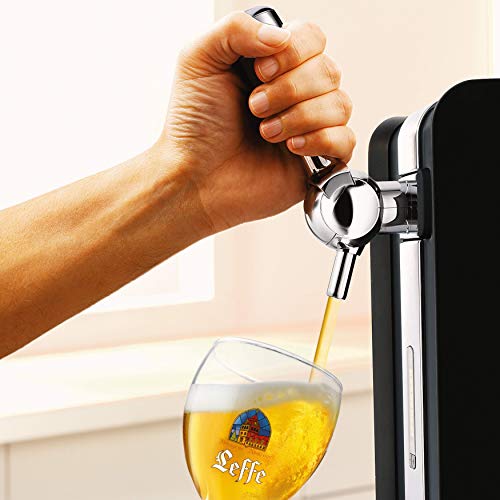 Philips HD3720/25 - Dispensador de Cerveza de Barril, 6 L, Pantalla LCD con Indicador Temperatura, Hasta 30 Dias de Cerveza Fresca, Color Negro