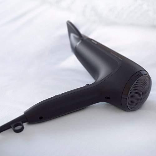 Philips Thermoprotect HP8230/00, Secador de Pelo, Motor DC, Boquilla 14 mm y, 3 Velocidades, 3 Temperaturas, 2100 W, Negro y Lila