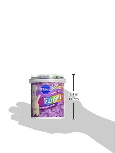 Pillsbury Funfetti Frosting - Bold Purple - 15.6 Ounces