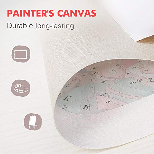 Pintar por Numeros para Adultos Niños Pantera DIY Pintura Al Óleo por Número Kit con Pinceles y Pinturas Conjunto Completo de Pinturas para el Hogar 40x50 cm(Sin Marco)