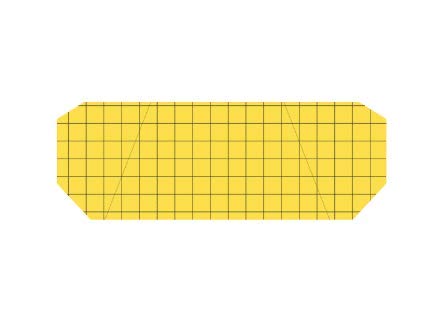 Placas adhesivas insectocaptor aplique L20 (465 * 180mm) P22 | 6 recambios
