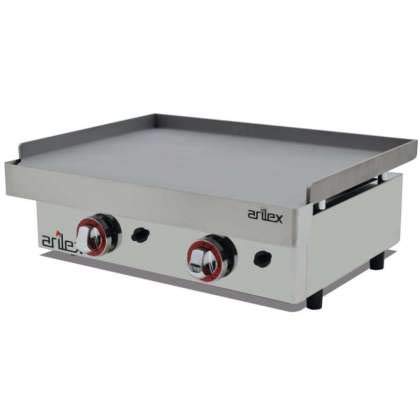 Plancha a gas ARILEX en acero laminado de 6 mm con medidas 610x457x240h mm 60PGL
