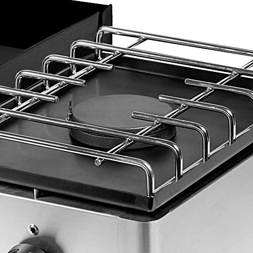 Plancha con fogón gas 60 - Maquinaria Bar Hostelería