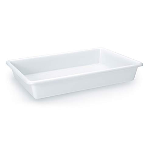PLASTIC FORTE, Bandeja para hosteleria, Blanco, 6 litros, Hosteleria