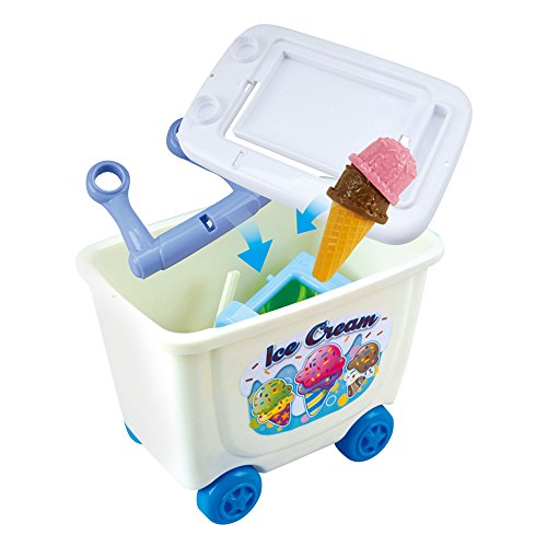 Playgo - Carrito de helados gourmet - 28 piezas (ColorBaby 44589)