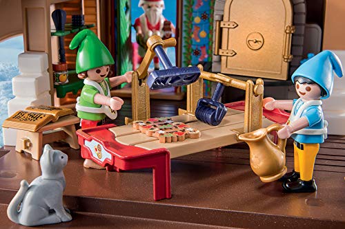 PLAYMOBIL Christmas Panadería Navideña con Cortadores de Galletas, A partir de 4 años (9493)
