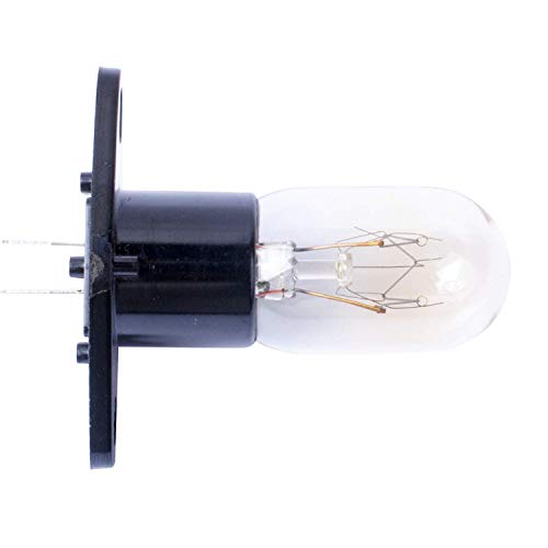 Poweka Bombilla de Microondas 20W 240V T170 para Horno de Microondas Bosch, LG, Panasonic, Siemens, Neff (2 Piezas)