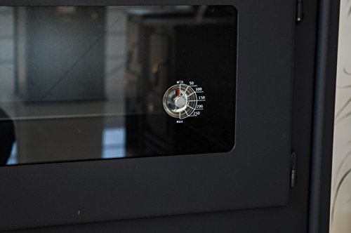 PRAKTIK LUX - Horno de leña con cristal (11 kW)