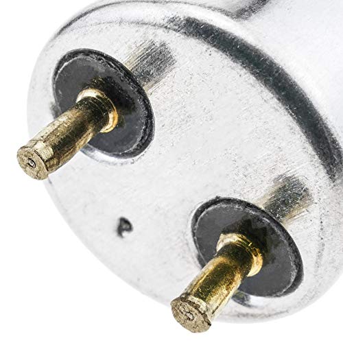 PrimeMatik AH83-VCES Tubo Fluorescente para matamoscas eléctrico UV T8 10W BL 328mm (AH83), Negro