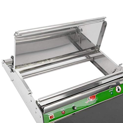 PrimeMatik - Máquina de envasado de Comida para Bobina de Film de plástico de 450 mm