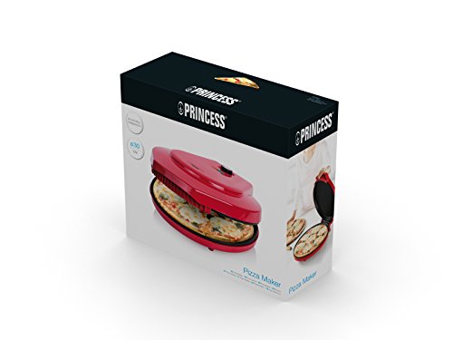 Princess 115001 – Pizzera 30 cm de diámetro, para Pizza Fresca y Congelada