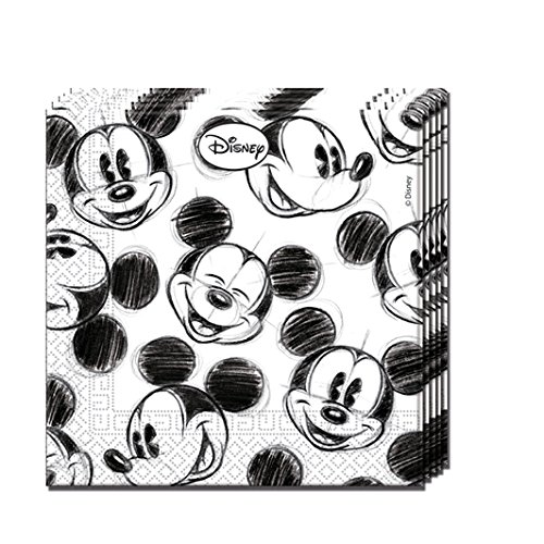 Procos 10115655 – Party Set Mickey Faces, S