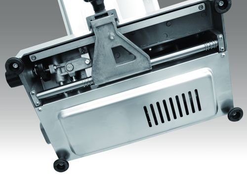 Profesional Cortafiambres Semi-automática máquina de cortar 25 cm 320 vatios 3 guardias de seguridad, espesor de 0 a 10 mm, las aprobaciones europeas
