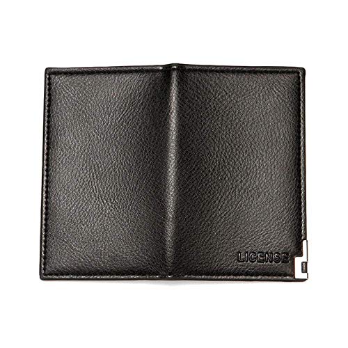 PU de la carpeta de cuero de los hombres, de negocios bolso del documento, bolso de embrague, Deslizar la ranura, ranura multi-tarjeta, 1 titular de la tarjeta, titular de la tarjeta, 13.5cm * 8.5cm 1