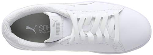 PUMA Smash V2 L, Zapatillas Unisex Adulto, Blanco White White, 42 EU