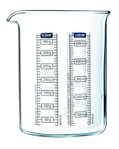 Pyrex Kitchen Lab - Vaso medidor, 500ml