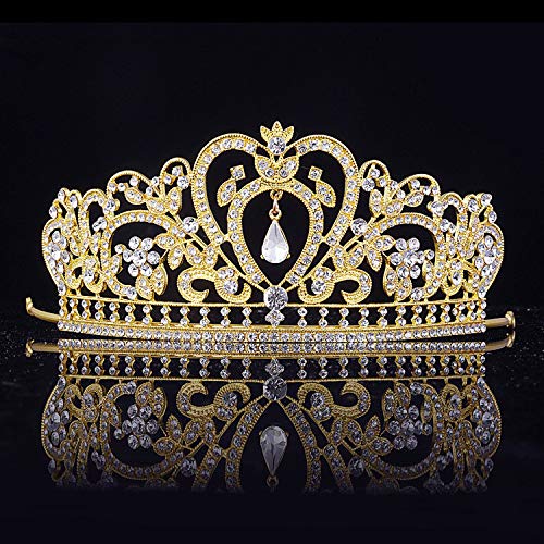 qentom-crownDiademas de boda con cristales huecos grandes y diamantes de imitación, para novia, joyería para mujeres, , ,  Crown,, ]