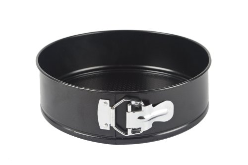 Quid Sweet Grey, Molde de horno desmontable redondo, Negro, 24 cm