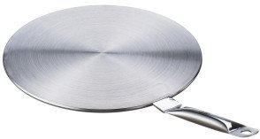 RAINBEAN Difusor de calor Disco adaptador de inducción acero inoxidable de 24 cm