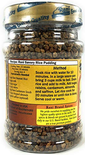 Rani Las semillas de cardamomo 3,25 oz (92 g) - Jar
