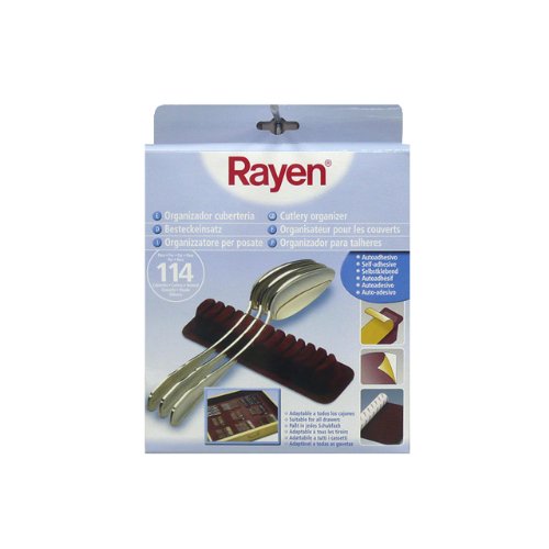 Rayen 6314.50 - Organizador de Cubiertos, Color Rojo