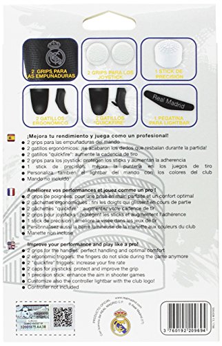 Real Madrid - Kit E-Sport Para Mando (PS4)