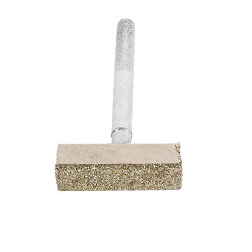 Rectificadora de muela abrasiva, Fydun disco de rectificado de diamante Rectificadora de piedra Herramienta correcta Apósito Rectificadora de banco para fresar y desbastar ruedas