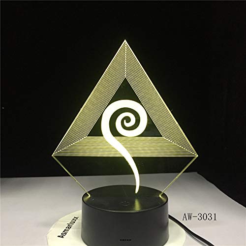 Resumen Viento símbolo Color luz luz Nocturna luz acrílica atmósfera novedosa iluminación Interior