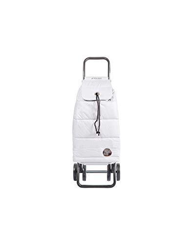 Rolser Carro Pack Polar 4 Ruedas Plegable - Plata