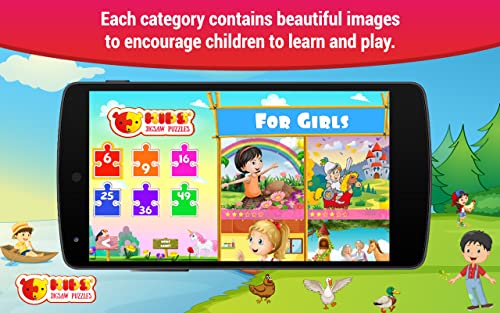 Rompecabezas para Niños - juego de rompecabezas educativo para kinder y preescolar los niños, niñas y niños de todas las edades, princesas, animales, caballos, dinosaurios, de hadas, Zoológico, coches y más