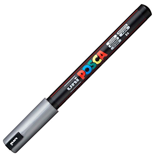 ROTULADOR POSCA PC1MR PLATA UNID