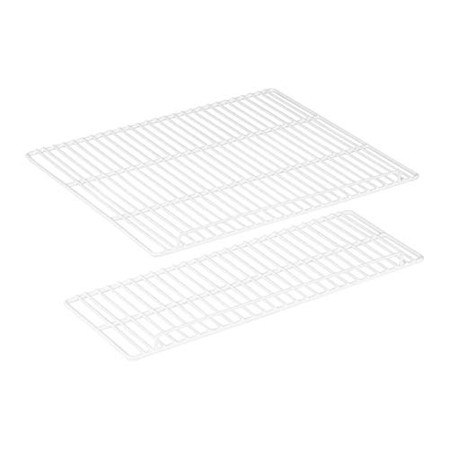 Royal Catering Mini Arcón Congelador Profesional RCFZ-W88L (88 L, Puerta de cristal aislante, Iluminación LED, Cerradura, Temperatura - 7 bis - 24 °C, incl. Cesta, Rejilla de separación)