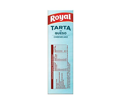 Royal Cheesecake Tarta de Queso con Cobertura de Fresa, sin Horno - 8 Raciones, 325 g