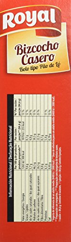 Royal - Masa De Bizcocho Esponjoso, 375 g