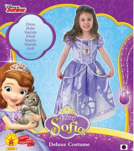 Rubies Disney - Disfraz de princesa para niña, talla M (5-6 años) (I-889548M)