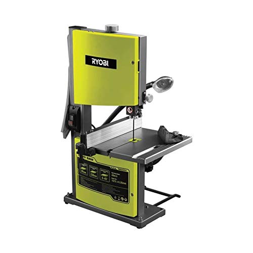 Ryobi 5133002854 - Sierra de cinta vertical ryobi 350w con luz de trabajo