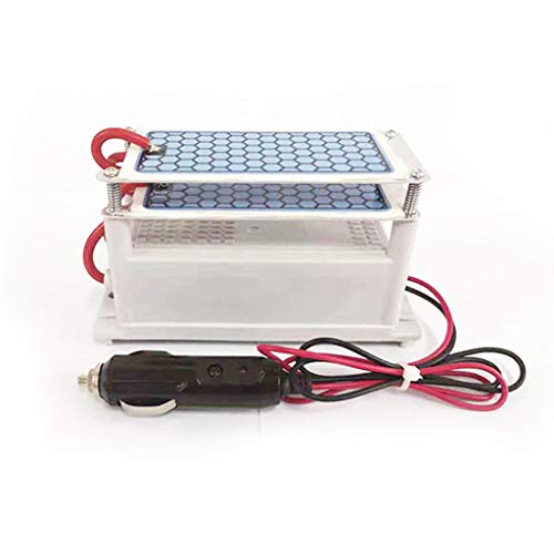 S-TROUBLE 10g / h DC12V / AC220V Generador de ozono portátil Ozonizador de cerámica Integrado
