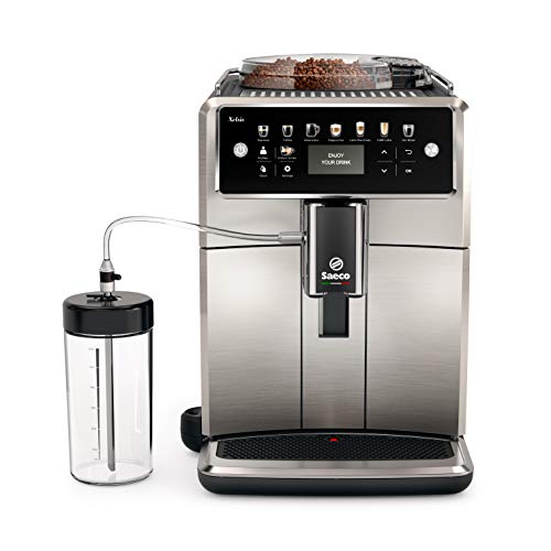 Saeco SM7583/00 Cafetera automática, acero inoxidable