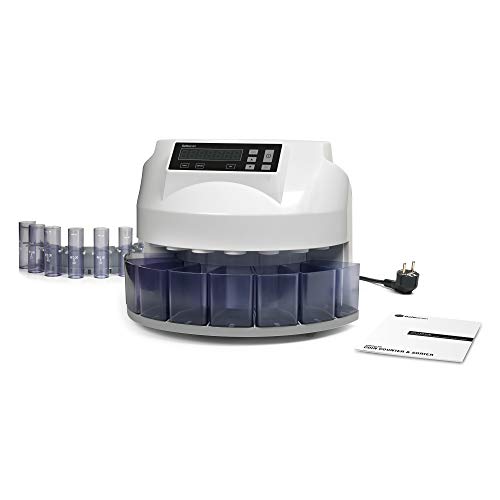 Safescan 1250 - Contadora y clasificadora de monedas para euro
