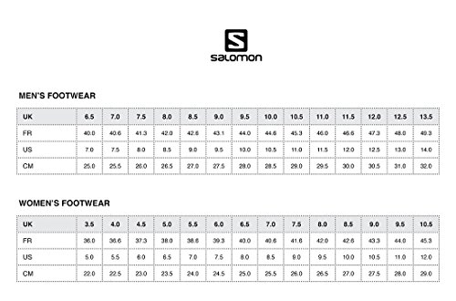 Salomon RX Moc 3.0, Zapatillas de Senderismo para Hombre, Negro/Azul Cielo (Black/Black/Hawaiian Surf), 42 EU