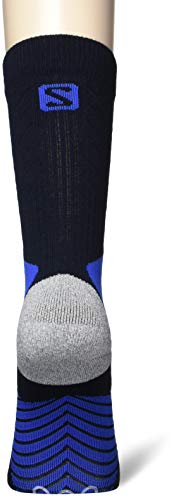 SALOMON XA Pro 1 Par de Calcetines a Media caña, Unisex Adulto, Negro/Azul (Night Sky/Nautical Blue), XL (45-47)