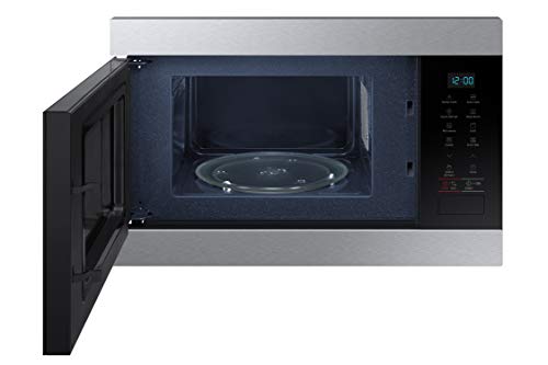 Samsung MG22M8074CT Microondas de Integración, 22 Litros, 850W/1100W, Color inox