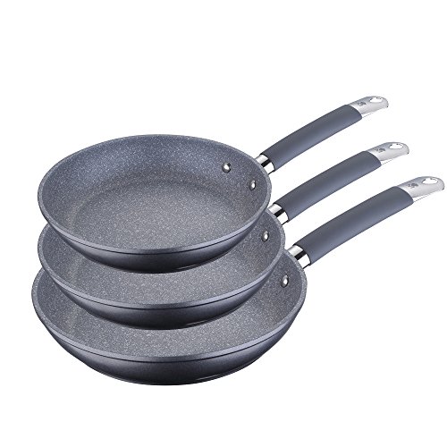 San Ignacio Masterpro - Set de Sartenes Aluminio 20/24+Wok 28 cms
