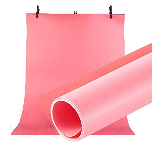 Selens 120x200CM Telón de Fondo PVC Vinilo Rosa Backdrop Background para Fotografía Estudio Fotográfico Fotógrafo Photo Studio Photography
