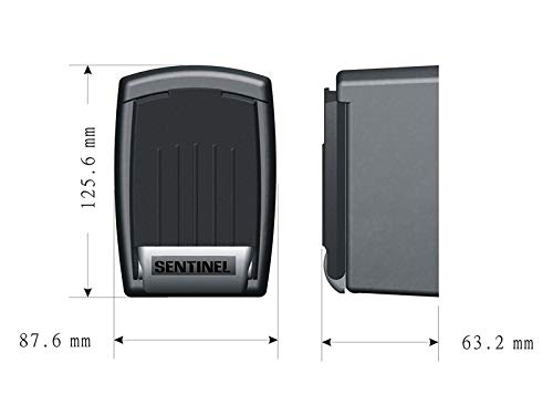 Sentinel - Caja Fuerte de Pared para Llaves