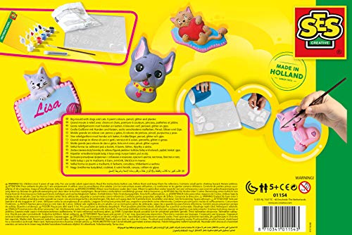 SES Moldea y Pinta Gatos y Perros, Multicolor (01154)