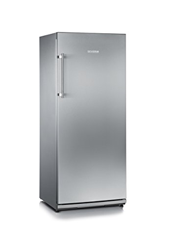 Severin KS 9798 Congelador Vertical, 196 L, Acero inoxidable