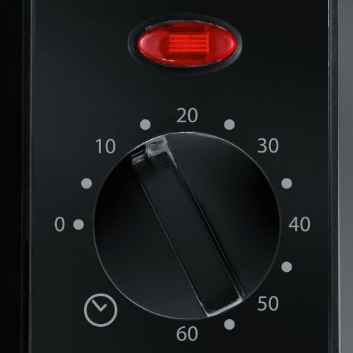 SEVERIN TO 2052 Horno Tostador incluye Rejilla grill y Bandeja de horno, 800 W, 9 L, color plateado y negro