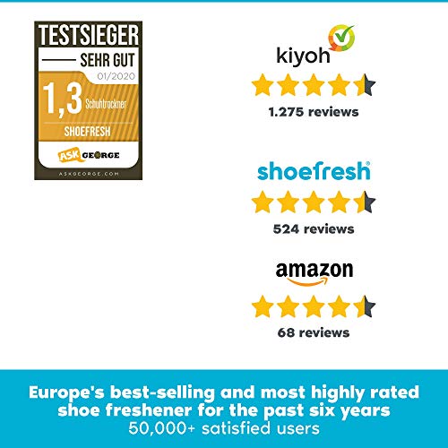 Shoefresh Secador des Botas | La solución para Calzado húmedo o que huele | Secador Botas esqui | Secador eléctrico | Secadora electrica | Secador de Zapatos | Secador de Calzado